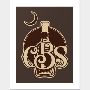 Columbia Bourbon Society Alt Logo Tee (Double Sided) Posters and Art